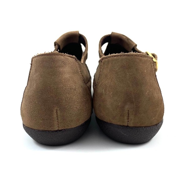 70's suede woven moccasin flats by POSITIVELY PEPPERS - Picture 6 of 13